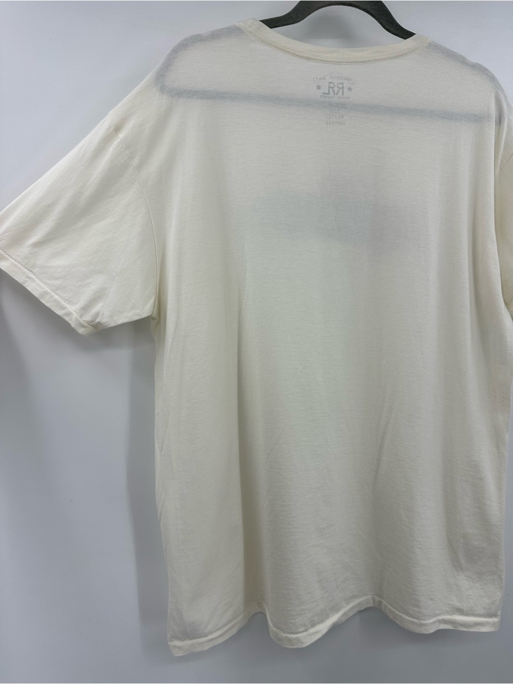 RRL Double RL Ralph Lauren Cream Short-Sleeve Tee with Black Truck Graphic - Picture 6 of 10